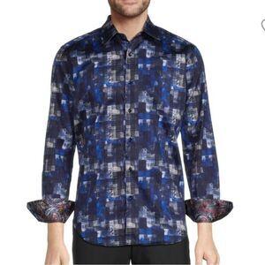 ROBERT GRAHAM Rodney Classic Fit Abstract Shirt size M